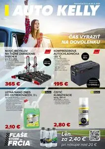 Propagačné noviny AUTO KELLY, platné od 2025-05-27 do 2025-06-30.