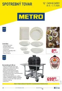 Propagačné noviny METRO, platné od 2025-06-18 do 2025-07-01.