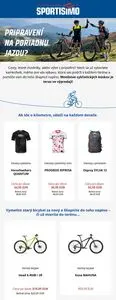 Propagačné noviny SPORTISIMO, platné od 2025-07-08 do 2025-07-12.