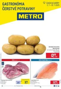 Propagačné noviny METRO, platné od 2025-07-02 do 2025-07-15.