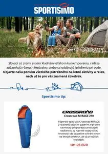 Propagačné noviny SPORTISIMO, platné od 2025-07-11 do 2025-07-15.