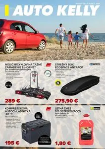 Propagačné noviny AUTO KELLY, platné od 2025-07-01 do 2025-07-28.