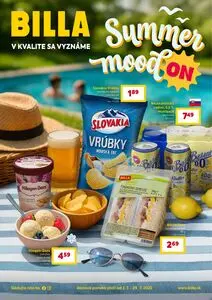 Propagačné noviny BILLA, platné od 2025-07-02 do 2025-07-29.