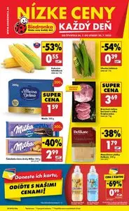 Propagačné noviny Biedronka, platné od 2025-07-24 do 2025-07-30.