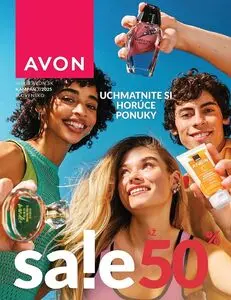 Propagačné noviny AVON, platné od 2025-07-01 do 2025-07-31.
