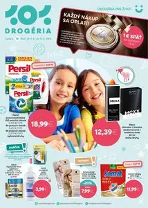 Propagačné noviny 101 Drogerie, platné od 2025-08-06 do 2025-08-19.