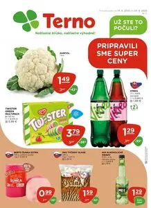 Propagačné noviny Terno, platné od 2025-08-14 do 2025-08-20.