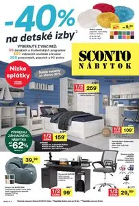 Propagačné noviny SCONTO, platné od 2025-08-06 do 2025-08-26.