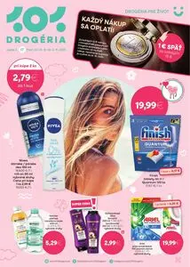 Propagačné noviny 101 Drogerie, platné od 2025-08-20 do 2025-09-02.