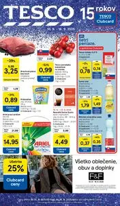 Propagačné noviny TESCO, platné od 2025-09-10 do 2025-09-16.