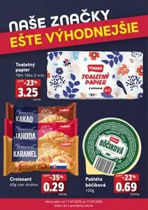 Propagačné noviny FRESH, platné od 2025-09-11 do 2025-09-17.