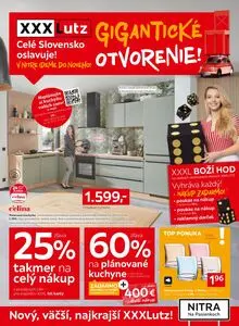 Propagačné noviny XXXLutz, platné od 2025-09-08 do 2025-09-21.