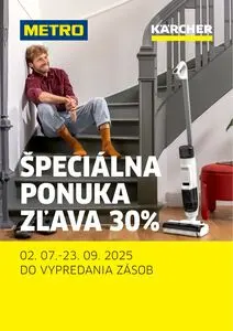 Propagačné noviny METRO, platné od 2025-07-02 do 2025-09-23.