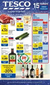 Propagačné noviny TESCO, platné od 2025-09-17 do 2025-09-23.