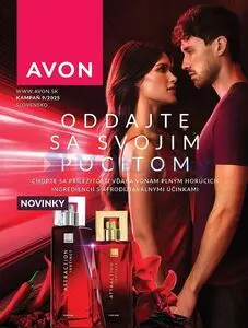 Propagačné noviny AVON, platné od 2025-09-01 do 2025-09-30.