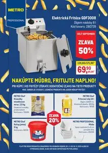 Propagačné noviny METRO, platné od 2025-09-01 do 2025-09-30.