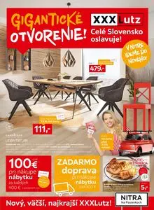 Propagačné noviny XXXLutz, platné od 2025-09-22 do 2025-10-05.