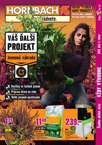 Propagačné noviny HORNBACH, platné od 2025-10-01 do 2025-10-15.