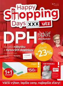 Propagačné noviny XXXLutz, platné od 2025-10-06 do 2025-10-19.