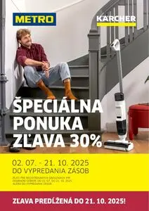 Propagačné noviny METRO, platné od 2025-07-02 do 2025-10-21.