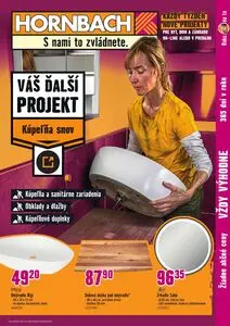 Propagačné noviny HORNBACH, platné od 2025-10-15 do 2025-10-29.
