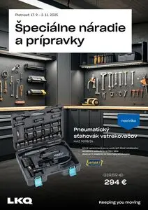 Propagačné noviny AUTO KELLY, platné od 2025-09-17 do 2025-11-02.