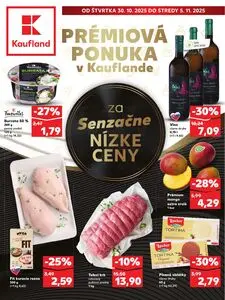 Propagačné noviny Kaufland, platné od 2025-10-30 do 2025-11-05.