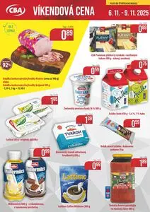 Propagačné noviny KARMEN CBA, platné od 2025-11-06 do 2025-11-09.