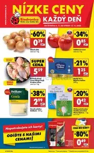 Propagačné noviny Biedronka, platné od 2025-11-06 do 2025-11-12.