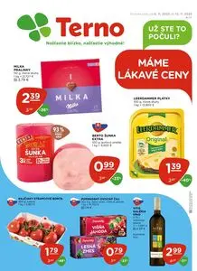 Propagačné noviny Terno, platné od 2025-11-06 do 2025-11-12.