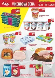 Propagačné noviny KARMEN CBA, platné od 2025-11-13 do 2025-11-16.