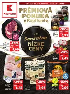 Propagačné noviny Kaufland, platné od 2025-11-13 do 2025-11-19.