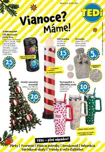 Propagačné noviny TEDi, platné od 2025-11-13 do 2025-11-22.