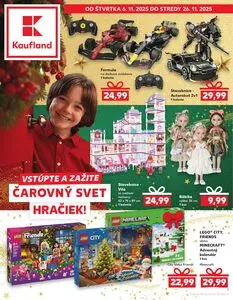 Propagačné noviny Kaufland, platné od 2025-11-06 do 2025-11-26.