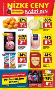 Propagačné noviny Biedronka, platné od 2025-11-20 do 2025-11-26.