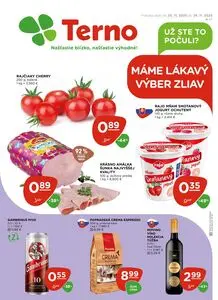 Propagačné noviny Terno, platné od 2025-11-20 do 2025-11-26.