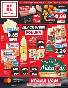Propagačné noviny Kaufland, platné od 2025-11-27 do 2025-12-03.