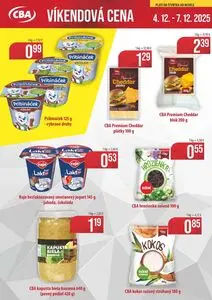 Propagačné noviny KARMEN CBA, platné od 2025-12-04 do 2025-12-07.