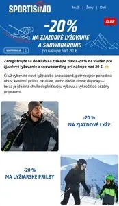 Propagačné noviny SPORTISIMO, platné od 2025-12-04 do 2025-12-07.