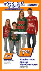 Propagačné noviny Action, platné od 2025-12-01 do 2025-12-14.