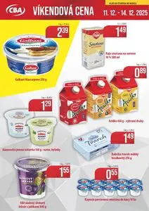 Propagačné noviny KARMEN CBA, platné od 2025-12-11 do 2025-12-14.