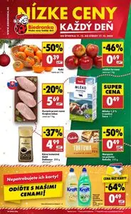 Propagačné noviny Biedronka, platné od 2025-12-11 do 2025-12-17.