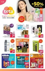 Propagačné noviny teta, platné od 2025-12-08 do 2025-12-19.
