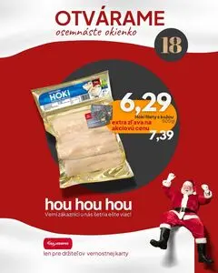 Propagačné noviny CBA KOMFOS, platné od 2025-12-18 do 2025-12-20.