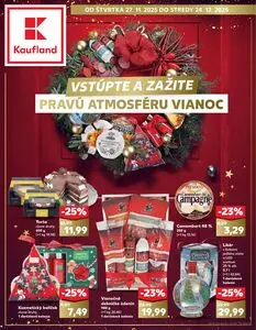 Propagačné noviny Kaufland, platné od 2025-11-27 do 2025-12-24.