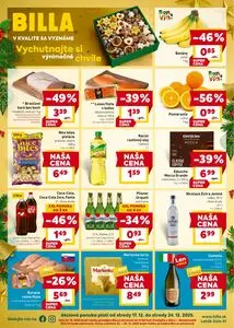 Propagačné noviny BILLA, platné od 2025-12-17 do 2025-12-24.