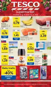 Propagačné noviny TESCO, platné od 2025-12-17 do 2025-12-26.