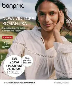 Propagačné noviny bonprix, platné od 2025-11-29 do 2025-12-29.