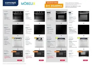 Propagačné noviny MÖBELIX, platné od 2025-10-01 do 2025-12-31.