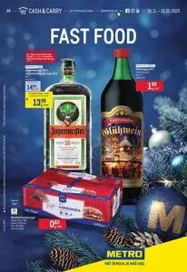 Propagačné noviny METRO, platné od 2025-11-19 do 2025-12-31.